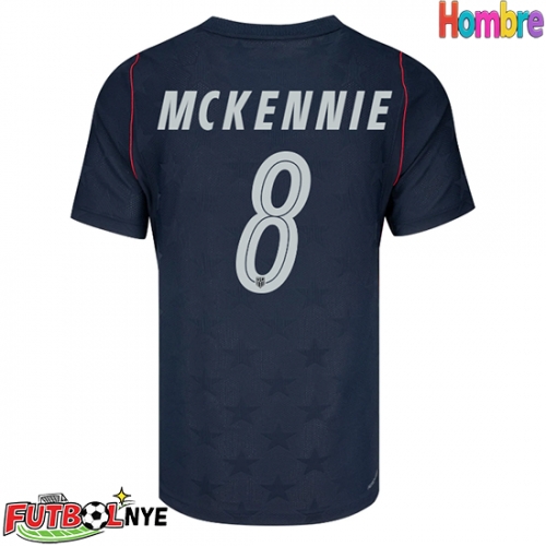 Camiseta Estados Unidos Weston McKennie #8 Visitante Equipación Mundial 2026 manga corta